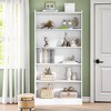 Lirago,6-Tier Wooden Open Bookshelf - Sturdy Particleboard & Melamine Saving Storage for Living Room, Office & Bedroom - 2 of 4
