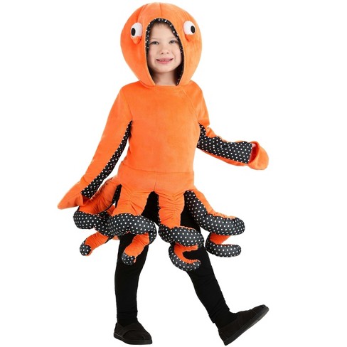 Halloweencostumes.com 18 Months Toddler Ocean Octopus Costume, Black ...