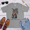 Mens I Dont Carrot All T Shirt Funny Holiday Care Pun Bunny Graphic Novelty Tee - Crazy Dog Men's T Shirt - 3 of 4