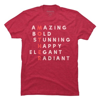 Men's Design By Humans Mother's Day Amazing Mom Definition By programmerhumor T-Shirt