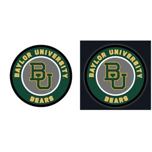 Evergreen Ultra-Thin Edgelight LED Wall Decor, Round, Baylor University- 23 x 23 Inches Made In USA - 1 of 4
