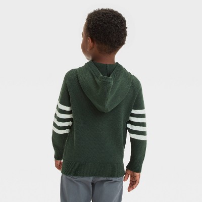 Cat & Jack - Brandclub - Toddler Boys' Hooded Striped