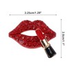 Unique Bargains Lipstick Mouth Phone Case Decoration 1 Pc - 3 of 4