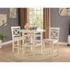 Set of 2 Tartys Counter Height Barstools - Acme Furniture - 2 of 3
