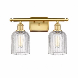 Bridal Veil - 2 Light Bath Vanity In Art Deco Style-10 Inches Tall and 15 Inches Wide - 1 of 1