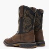 Georgia Boot Carbo-Tec LT Boys' Brown Pull-On Saddle Boot - 4 of 4