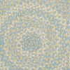 Park Designs Cozy Cottage Braided Blue Indoor Rug Runner 30" x 72" - 3 of 4