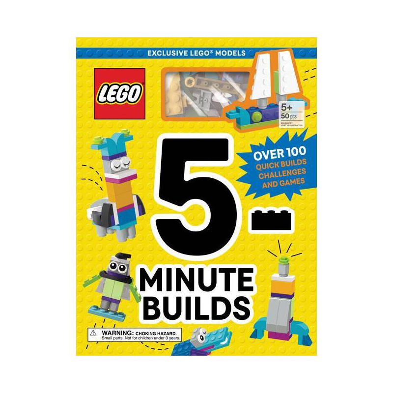 Lego(r) Books. 5-Minute Builds - (Hardcover), 1 of 2