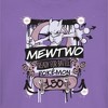 Juniors Womens Pokemon Mewtwo Ready for Battle T-Shirt - 2 of 4