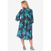 Roaman's Women's Plus Size Juliet Shirtdress - image 3 of 4