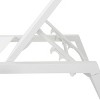 PAGED Patio Lounge Chair Tiltable Recliner with Metal Frame and Mesh Modern Chaise Lounge for Garden, Poolside - 3 of 4