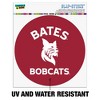 Bates College Bobcats Logo Automotive Car Window Locker Circle Bumper Sticker - 2 of 4