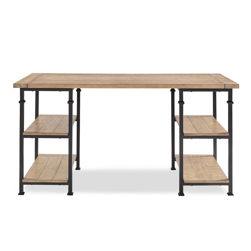 Ronay Wood Writing Desk with Storage - Inspire Q, 1 of 5
