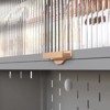 GlasFlength Decorative Storage Cabinets, 6 Level Flip Door Pantry, Grey, 31.5"*18.53"*73.03" - 3 of 4