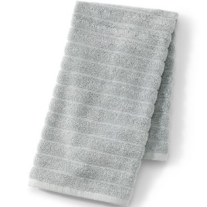 Lands' End Organic Cotton Rib Bath Towel - 1 of 3