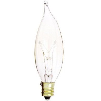 Satco - Chandelier - Incandescent Bulb - E12 (Candelabra) - Clear