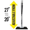 PLAYAPUT Adjustable Baseball Batting Tee (20-27 Inches) for Kids and Youths, Black - 3 of 4