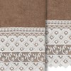 Linum Home Textiles 100% Turkish Cotton AIDEN Embellished Towel Set - 2 of 2