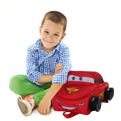 Disney Kids&#39; Cars  12&#34; Backpack - Red_0