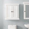 Crosley Seaside Wall Mounted Storage Cabinet White - 2 of 4