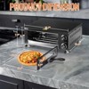 Winado 18.7 In. 1100W Electric Countertop Single Deck Pizza Oven With Visible Window Outdoor Pizza Oven - 2 of 4