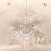 Nertpow Smile Face Baseball Cap for Women Men Adjustable Low Profile Unstructured Cotton Dad Hat - 2 of 4