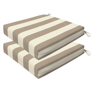 Honeycomb Outdoor Premium Dining Seat Cushion  (2-Pack) - 1 of 4