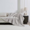 50"x60" Cotton Waffle Knit Throw Blanket - Isla Jade - 4 of 4