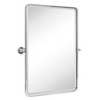 TEHOME Woodvale Rectangular Metal Framed Wall Mounted Bathroom Vanity Mirror - 2 of 4