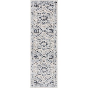 Well Woven Omaha Collection Camilla Transitional Medallion Area Rug - for Living Room, Bedroom, Hallways, and Kitchen - 1 of 4