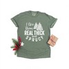 Simply Sage Market Women's Real Thick and Sprucy Short Sleeve Garment Dyed Tee - 3 of 4