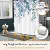 LunaLulinlk Shower Curtain with Hooks – Heavy-Duty Mold/Mildew-Resistant - 3 of 4