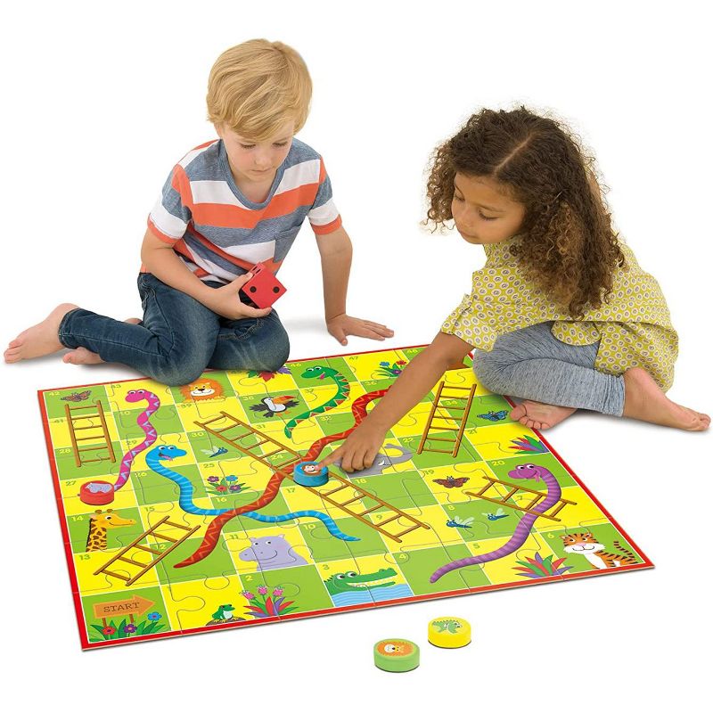 Galt Giant Snakes & Ladders Puzzle, 3 of 6