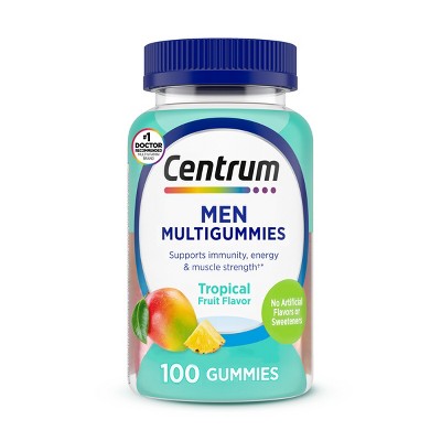 Centrum Men's Multivitamin Gummies - Tropical Fruit - 100ct
