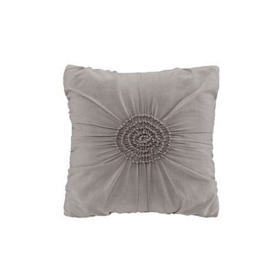 Dark Gray Reversible 6-Piece Daybed Cover Set with Tufted Detailing