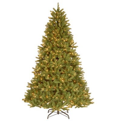 National Tree Company 7.5ft Grande Fir Medium Tree with Clear Lights