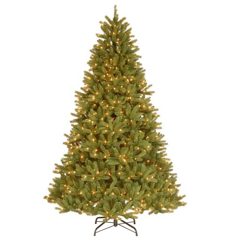 7.5' Prelit Grande Fir Artificial Christmas Tree Clear Lights ...