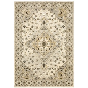 Oriental Weavers Florence 4332X Beige/ Grey Indoor Area Rug - 6'7" x 9'6" - 1 of 4