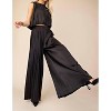 Women's Reese Pleats Pants With Elastic Waist - Nyland L - 4 of 4