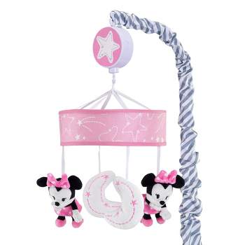 Lambs & Ivy Disney Baby Musical Baby Crib Mobile - Minnie Mouse