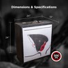 Morrell Targets BOA Compression 24 Inch Archery Target, Weatherproof Foam Block for Compound Bows and Crossbows, Field Points Only, White/Black - 4 of 4