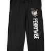 Pennywise IT Movie Men's Black Sleep Pajama Pants - 2 of 4
