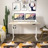 Costway Electric Adjustable Standing  Desk Stand Up Workstation Dual Motor w/ Controller - 4 of 4