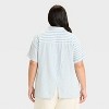 Women's Short Sleeve Button-Down Shirt - Ava & Viv™ - 2 of 3