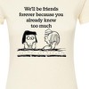 Women's - Peanuts - Friends Forever Fitted Graphic T-Shirt - 2 of 4