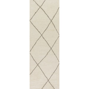 Frenshe Interiors x Rugs USA - Beachwood Trellis Wool Area Rug - 1 of 4