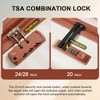 5 PCS Expandable Luggage Set, Hardside Spinner Suitcase with USB Port, Cup Holder, Duffel Bag, Tolietry Bag and TSA Lock - ModernLuxe - 4 of 4