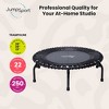 JumpSport 230 Small Rebounder for Adults, 39" | ESSENTIAL | Exercise Home Fitness Trampoline | 30 Low-Impact Bungees - 3 of 4