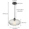 Fine Art Lighting Pendant Light, Matte Black - 4 of 4