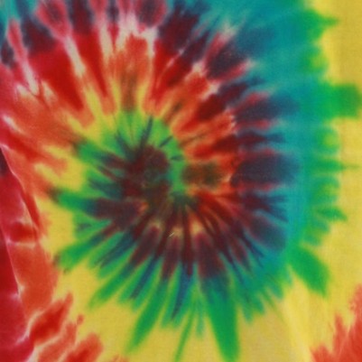 tie dye bright swirl
